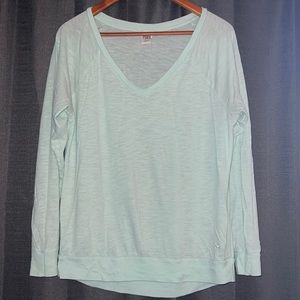 PINK long sleeved athletic top